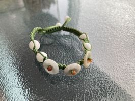 Jade Armband, handgefertigt, Grösse anpassbar, ungetragen