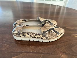 Kennel & Schmenger Loafers Schlangenprint Leder Gr 38 Top...