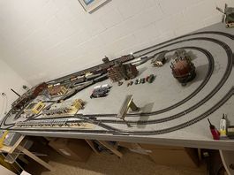 Modelleisenbahn Anlage komplett HO Roco