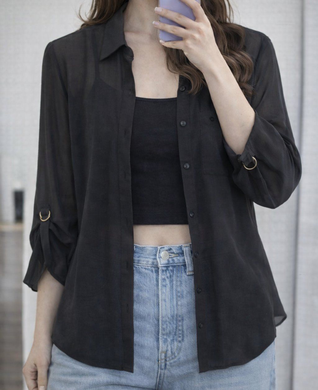 Primark Camicette: Lot de 2 Chemisiers transparents – Usato da Chancy venduto da Sooeg_01