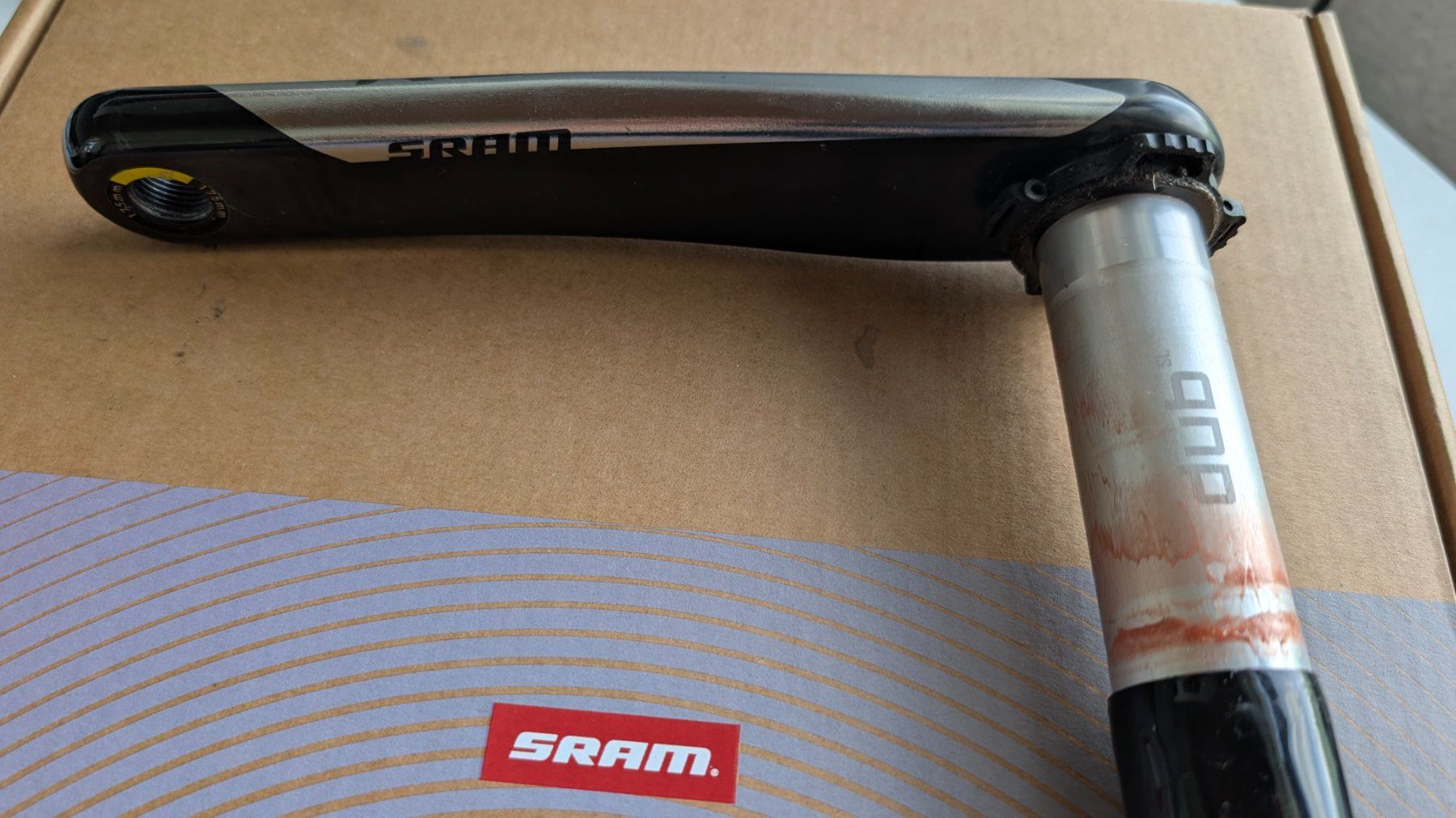 Sram Ersatzteile: SRAM RED Crankset DUB SL 175mm – Gebraucht aus Winterthur von umuumu01 6