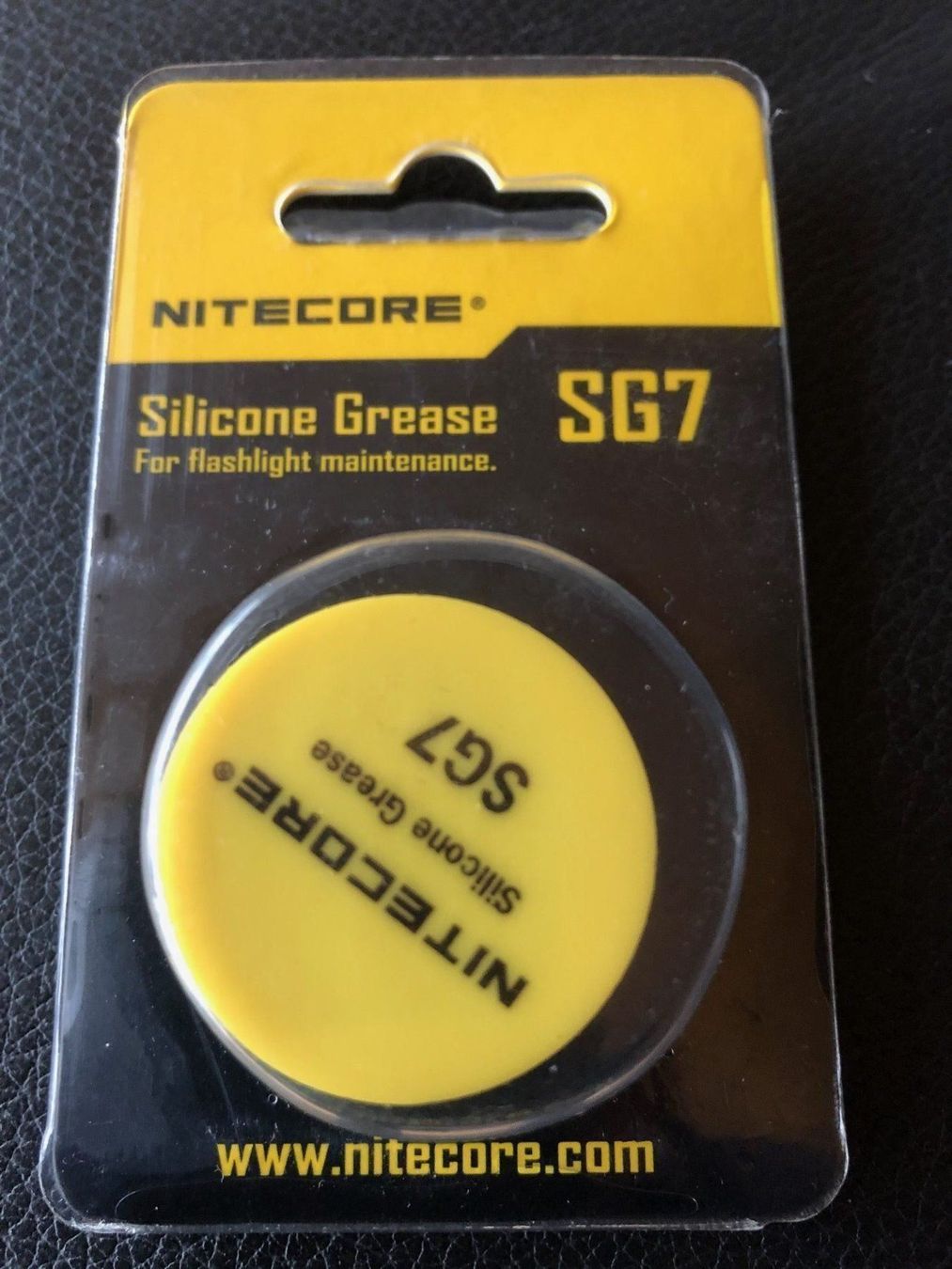 Pflegeprodukte: Nitecore SG7 Silikonfett – Neu und originalverpackt aus Arbon von Helmuth