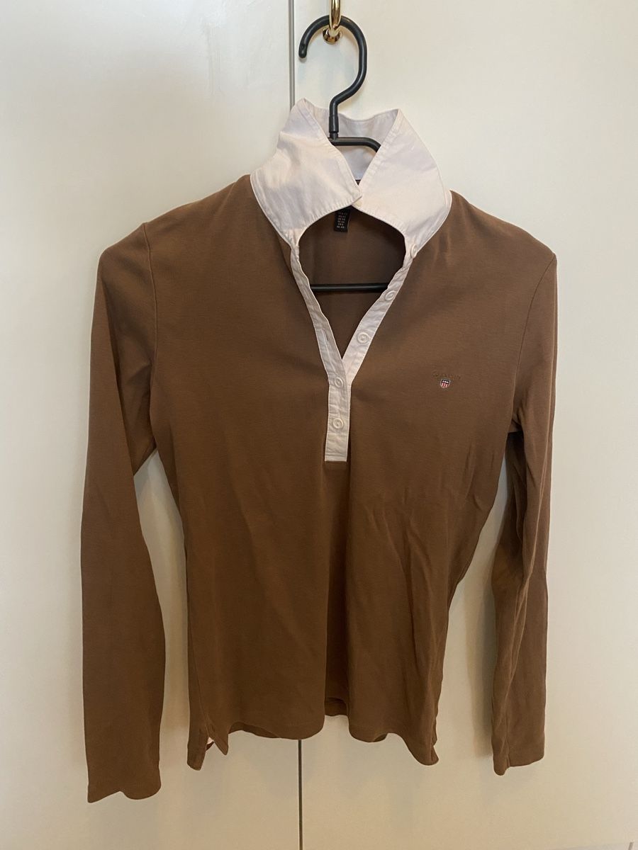 Gant Camicette: Gant Bluse/ Braun/ XS – Usato da Dübendorf venduto da GinaGiulia