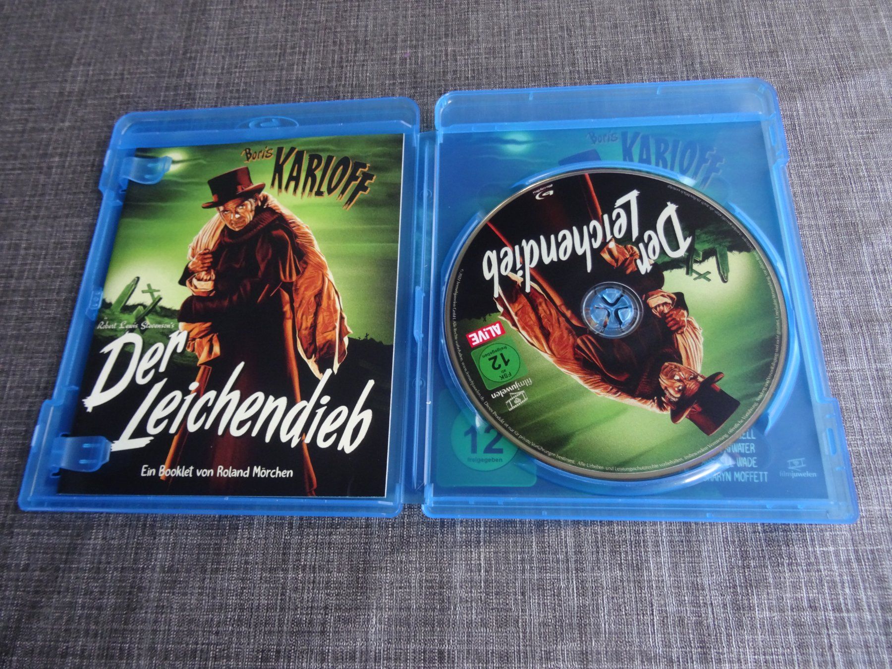 Tutti i DVDs: Boris Karloff: Der Leichendieb Blu-ray – Usato da Olten venduto da Disc-Verkauf 2