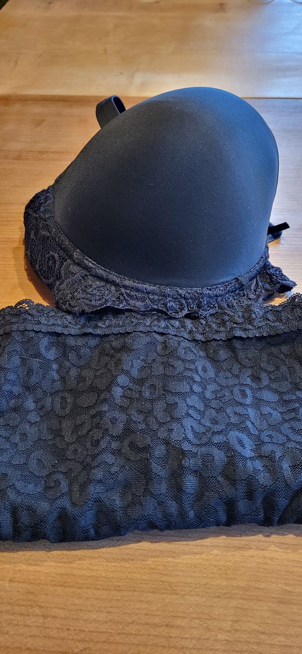 Sonstige Unterwäsche: BH 95 D mit Slip 3 x XL schwarz – Neu (gemäss Beschreibung) aus Schweizersholz von fuchs06 7