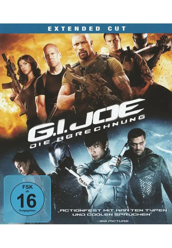Tutti i DVDs: G.I. Joe: Die Abrechnung Blu-ray – Usato da Hedingen venduto da Mr.Poopybutthole