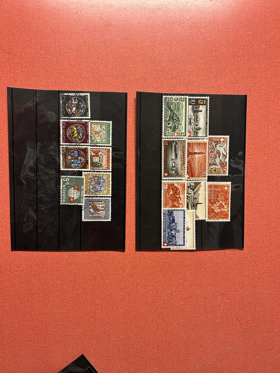 Tutti i francobolli: Briefmarken Sammlung Schweiz diverse Jahrgaenge""" – Usato da Lanzenhäusern venduto da vic63 4