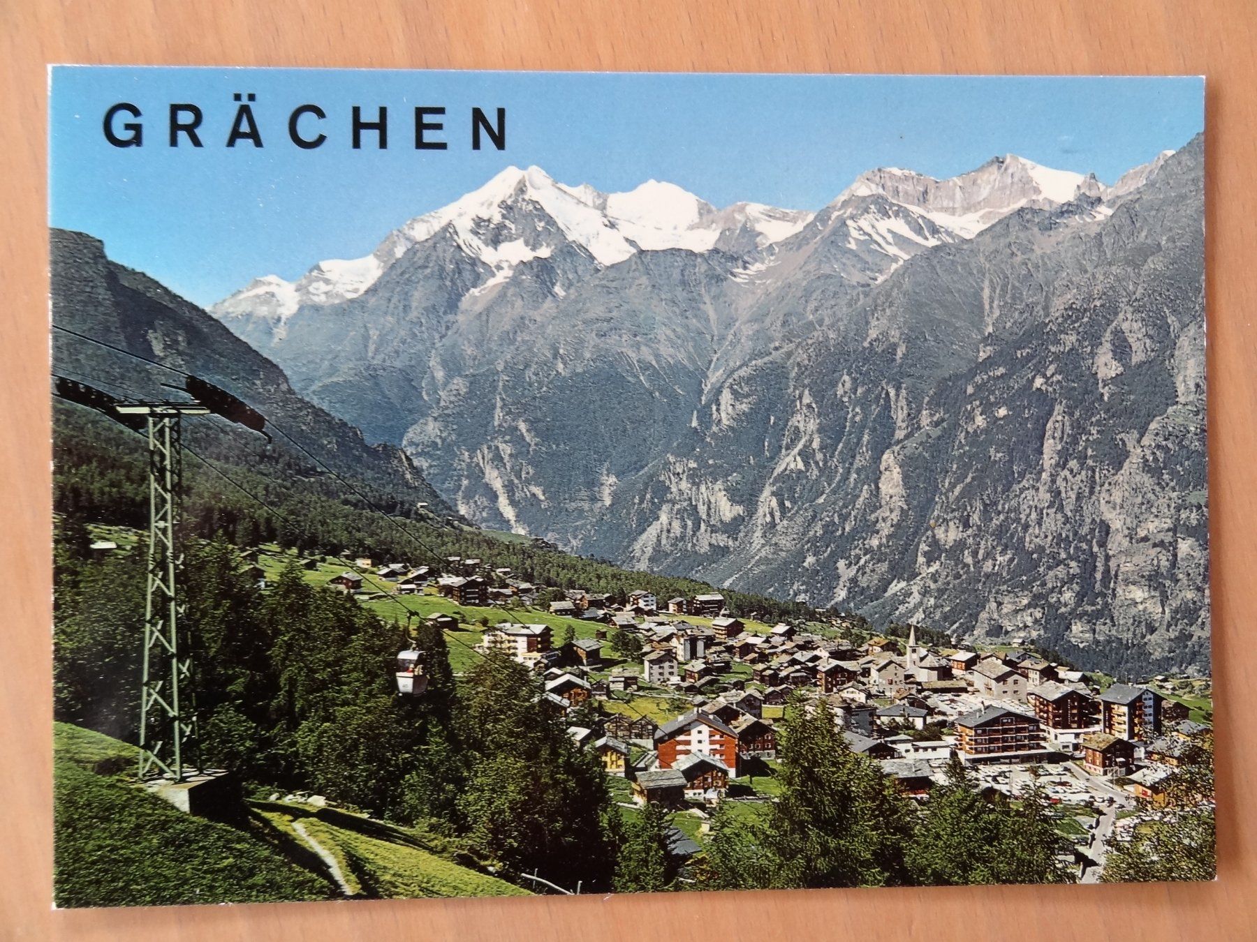 Cartoline postali: Grächen - 310 – Usato da St Léonard venduto da Riglin