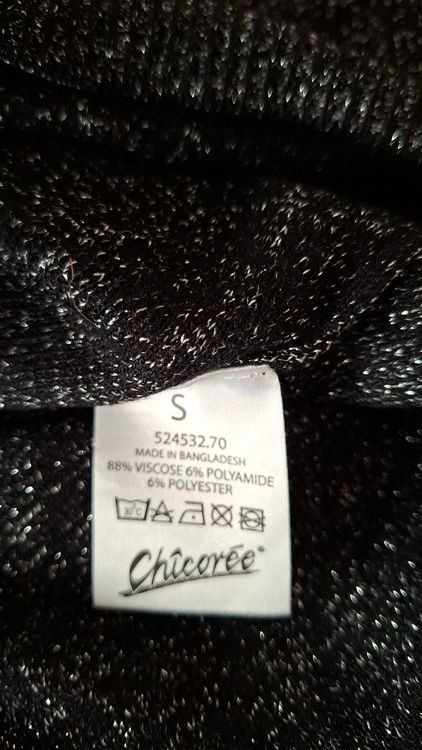 Maglioni & Felpe: Glitzer Pullover mit Stehkragen, Grösse S, neuwertig – Nuovo (secondo la descrizione) da Emmen venduto da Tigerlady 3