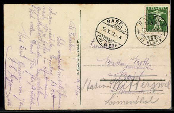 Cartoline postali: AK Basel, Mittlere Rheinbrücke – Usato da Berlin venduto da bartko-reher 1