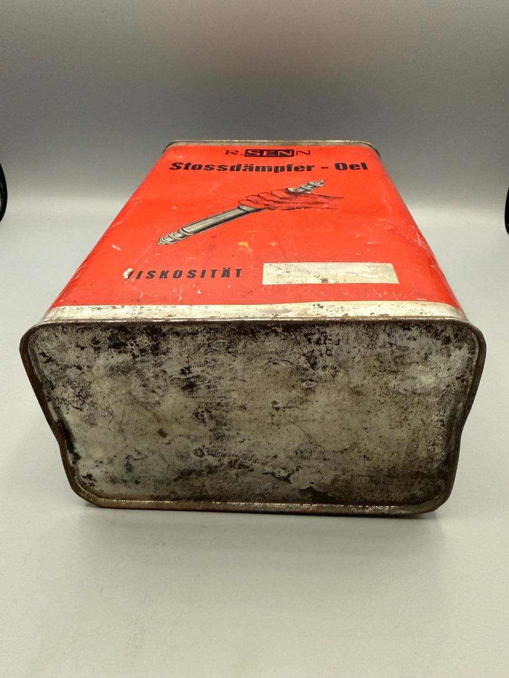 Sonstiges Fahrzeugzubehör: Alte Öldose R.Senn Bern – Gebraucht aus Ueberstorf von Brocandi 7