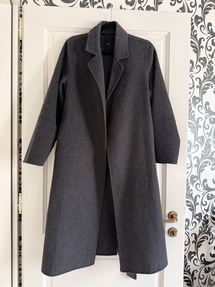 Mango Manteaux: Mango Wool Blend Belted Grey Coat – D'occasion à Corsier-sur-Vevey par Kristina.Nova 1