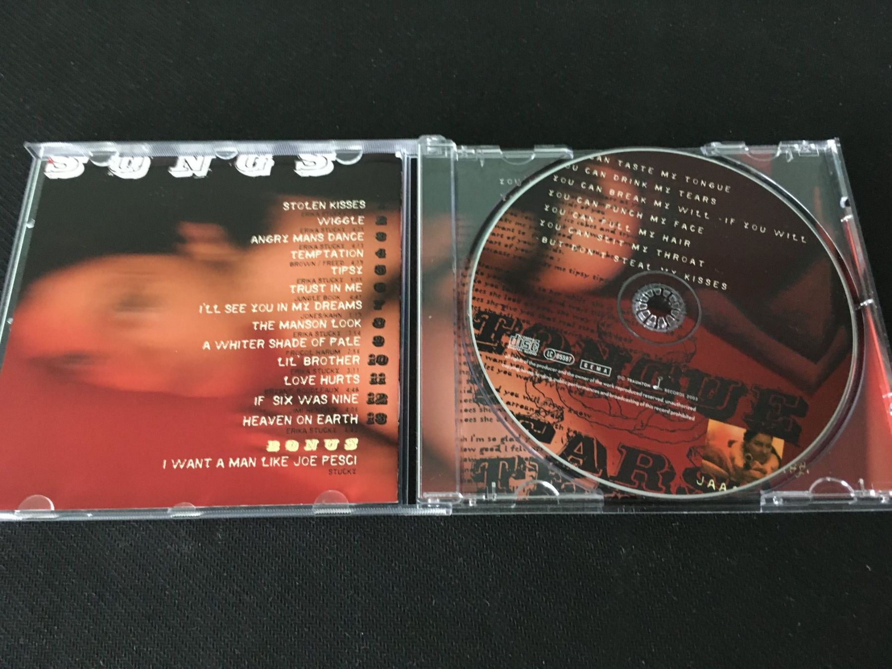 CD: Erika Stucky - Lovebites -CD- – Usato da St.Gallen venduto da MedienJoe 1