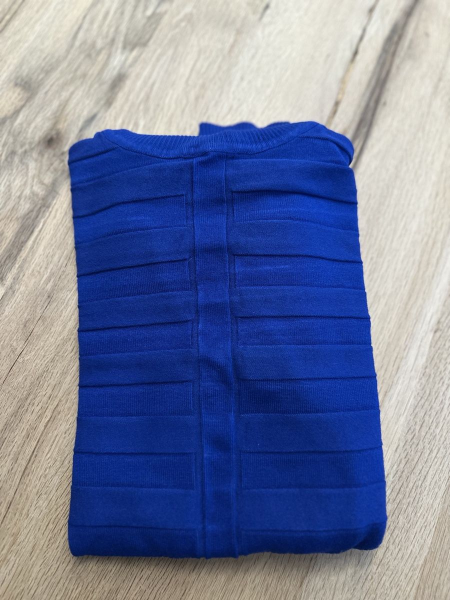 Morgan Maglioni & Felpe: Morgan Rollkragenpullover, blau, Grösse M – Usato da Glattbrugg venduto da SMusic98 5
