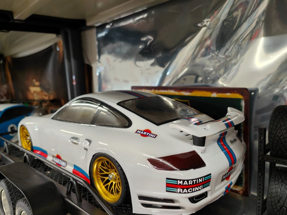 Porsche 930 Turbo Radio Commandée Vintage - Martini Racing