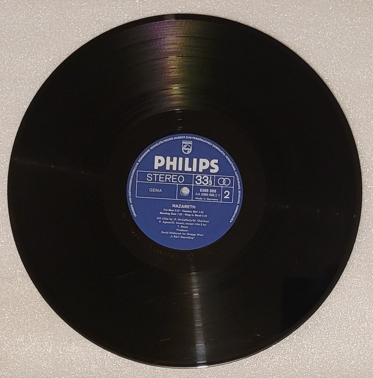 Dischi in vinile: Nazareth von 1972 – Usato da Zürich venduto da Avd 5