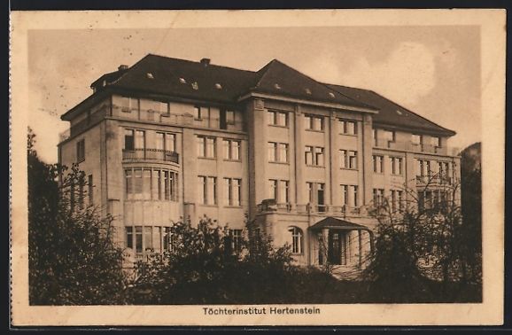 Cartoline postali: AK Hertenstein /LU, Töchterinstitut – Usato da Berlin venduto da bartko-reher