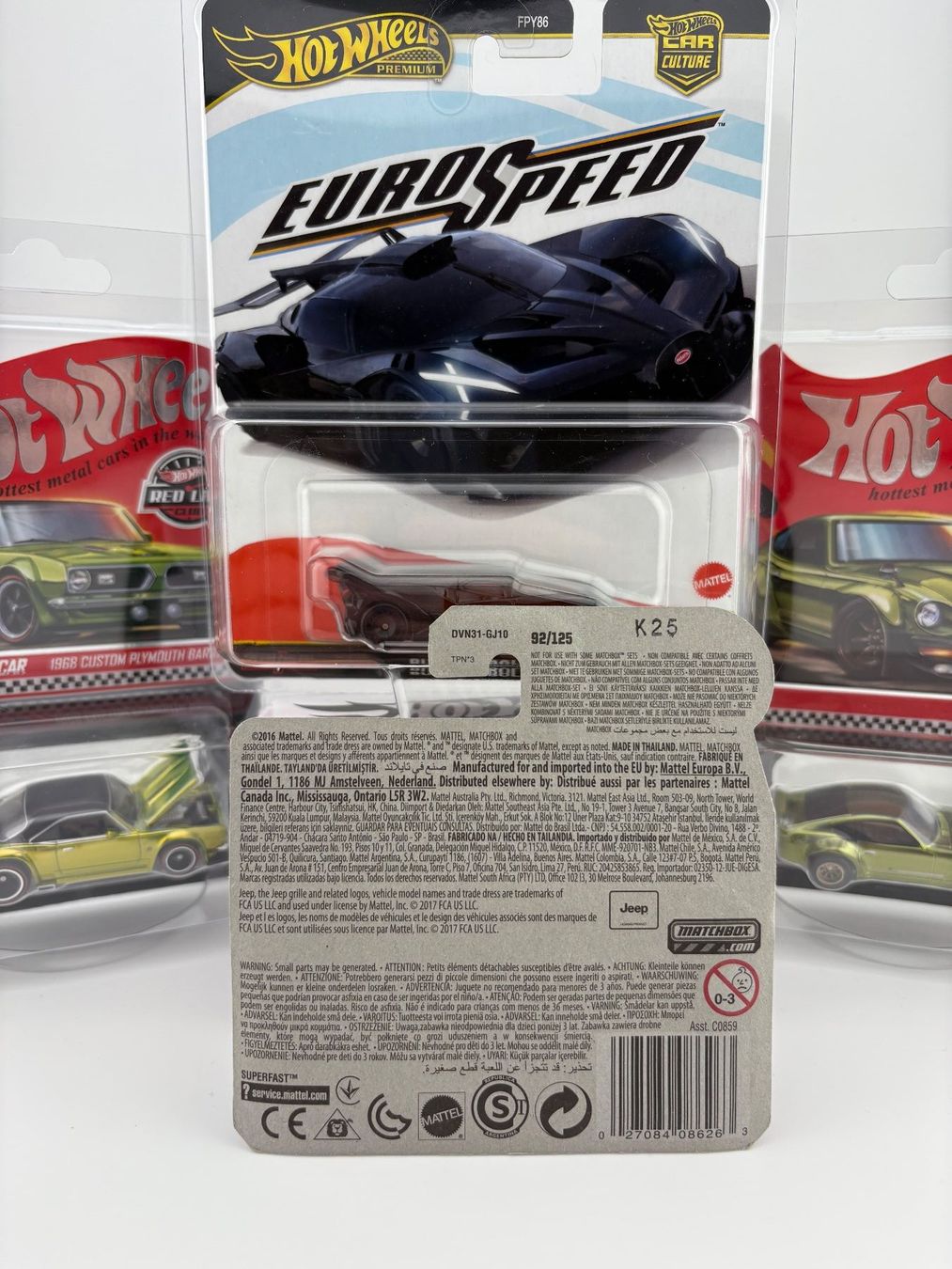 Matchbox Modellini d'auto: Matchbox 17 Jeep Gladiator - 2017 - 92/125 – Nuovo e nell'imballaggio originale da Flawil venduto da HeisseReifen 4