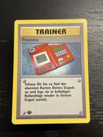 Pokemon Pokedex 87/102 1. edition base trainer