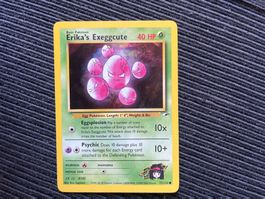 Pokemon Erika‘s Exeggcute Non Holo Gym Challenge NM