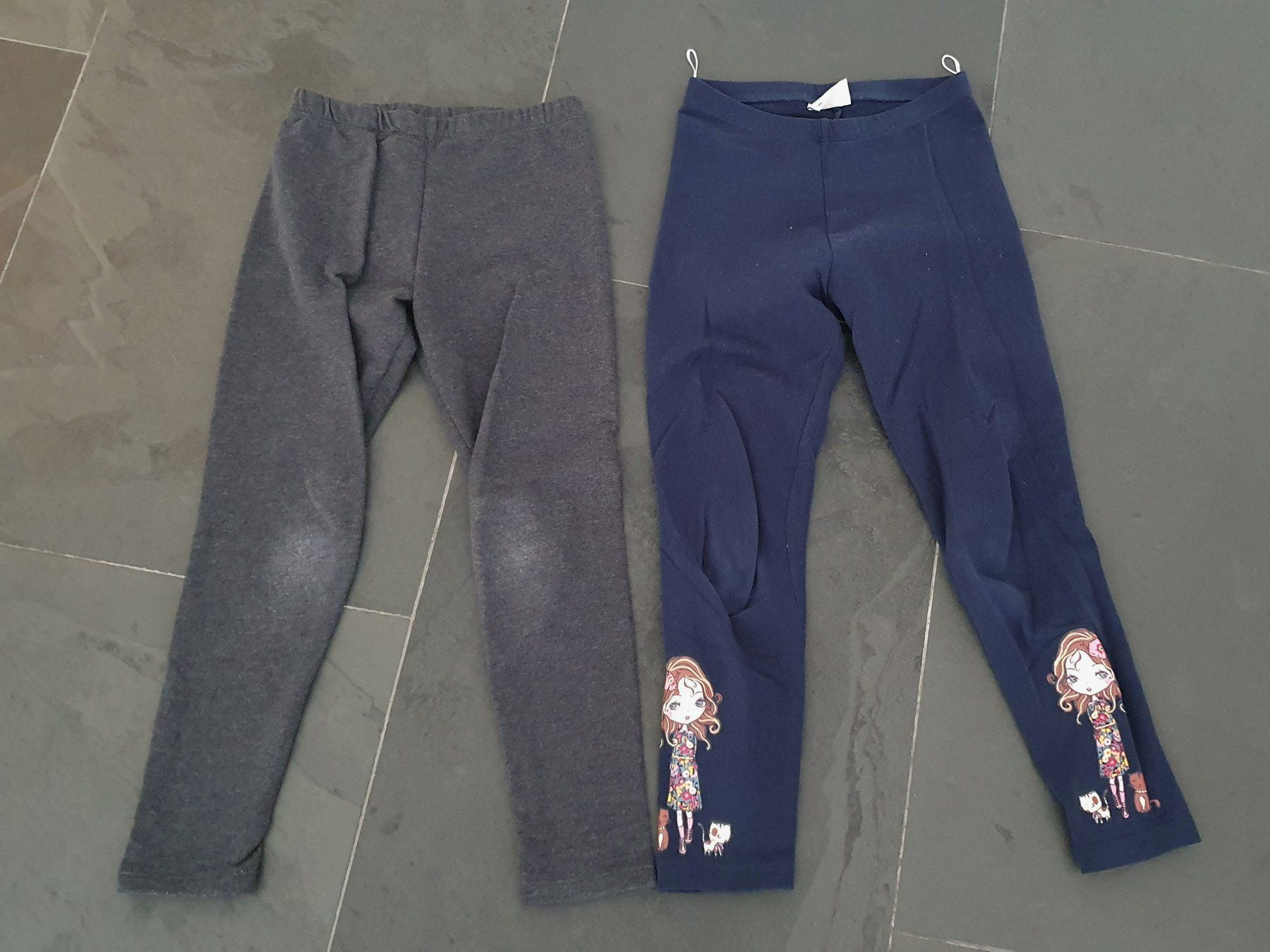 Strumpfhosen & Leggings: ++ 2x gefütterte Leggings ++ Gr. 128 ++ – Gebraucht aus Chur von aladin_04
