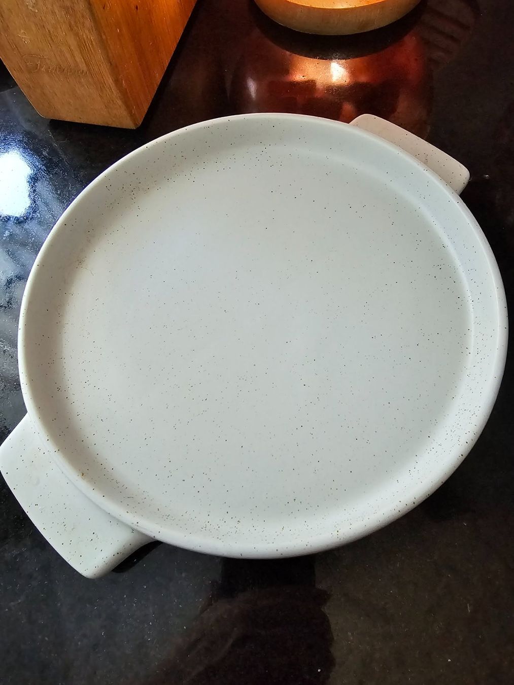Kitchenaid Schalen: Orig. KitchenAid Brot-Backschüssel Keramik 5KSM2CB5BGS – Gebraucht aus Winterthur von BW.1994 5