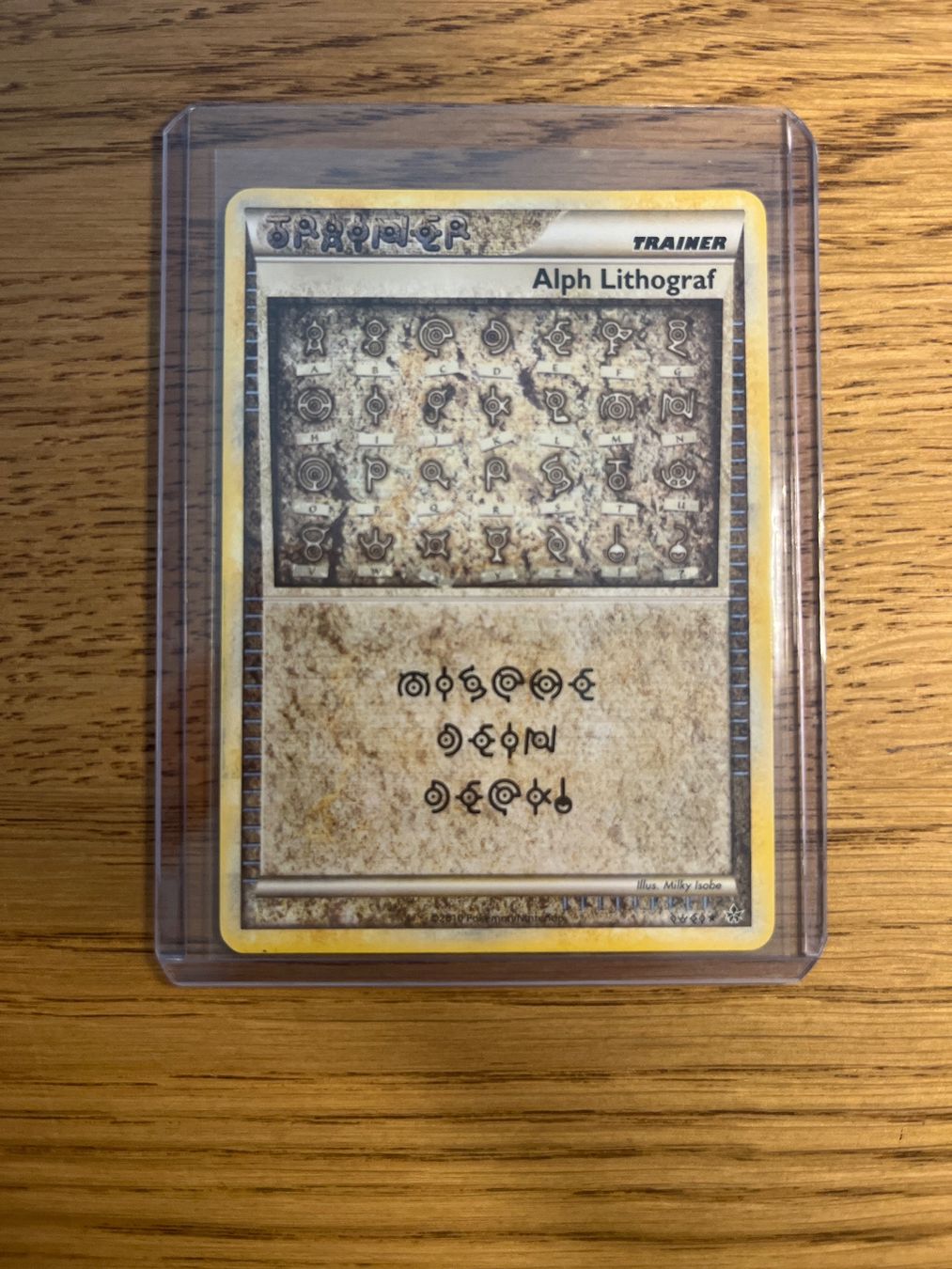Pokémon Carte collezionabili: Alph Lithograf Zwei, HGSS Entfesselt, Deutsch, Ex – Nuovo (secondo la descrizione) da Kaisten venduto da JKsPokedeals 1