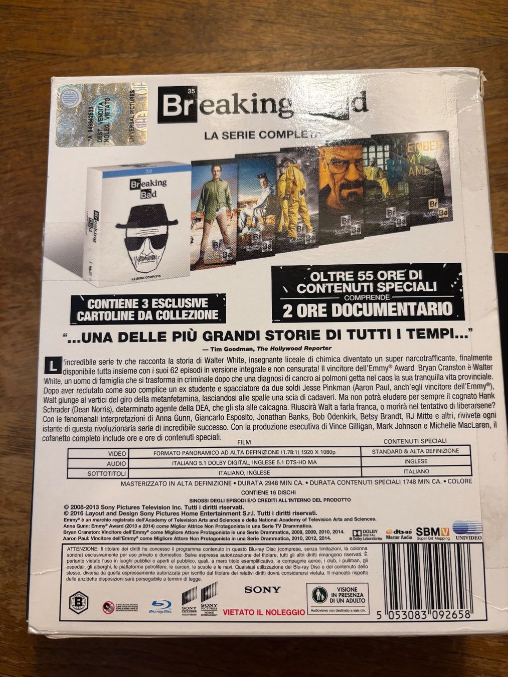 Alle DVDs: BREAKING BAD COMPLETE + Saul Season - Bluray Blu-Ray – Gebraucht aus Zürich von hiddentreasures_zh 3