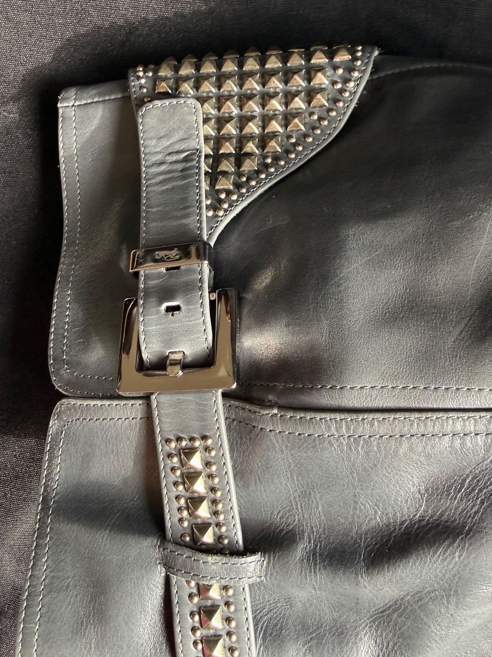 Scarpe da donna: Bottes Paciotti en cuir gris – Usato da Vernier venduto da ley_yqh9 5