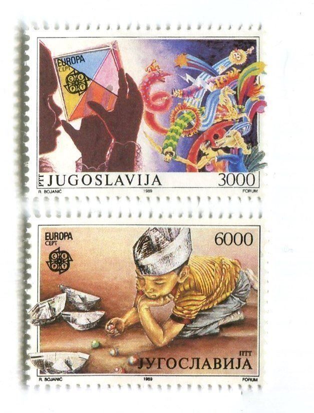 Tutti i francobolli: Briefmarken "Kinder". Jugoslawien. – Nuovo e nell'imballaggio originale da Basel venduto da Butsch5