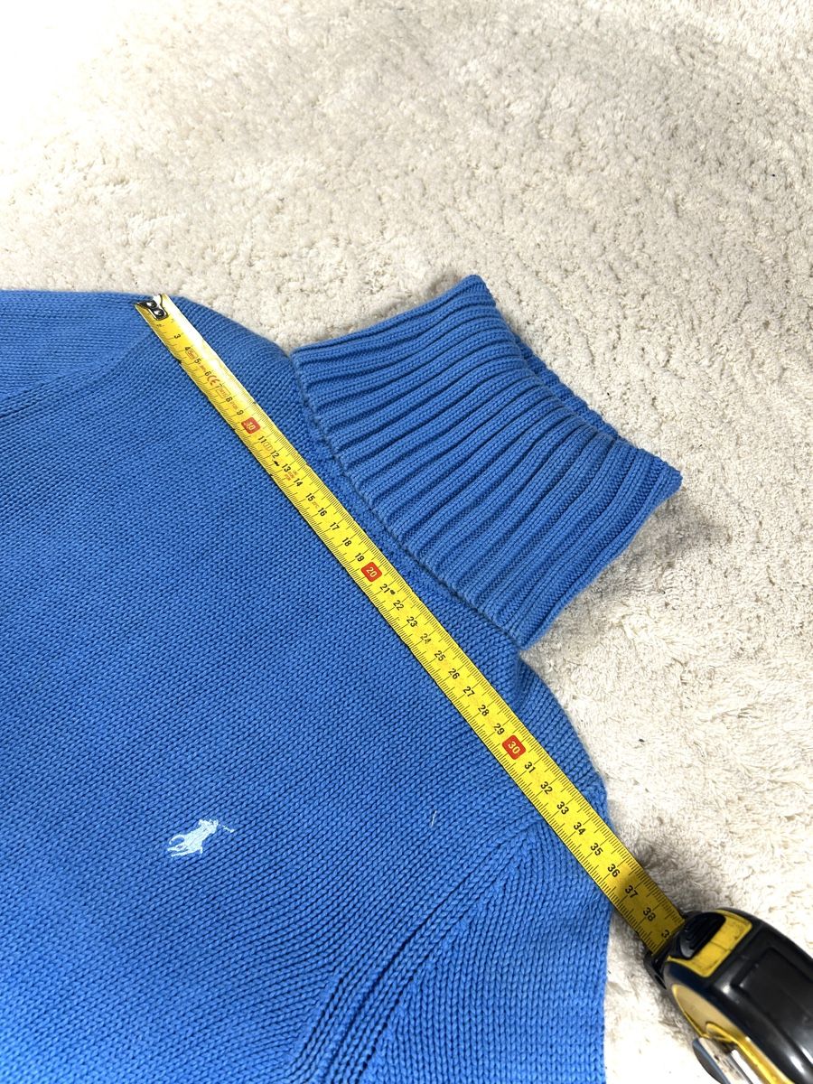 Ralph Lauren Maglioni & Felpe: Pull Ralph Lauren bleu col roulé XS vintage – Usato da Hauterive NE venduto da Leo_o 5