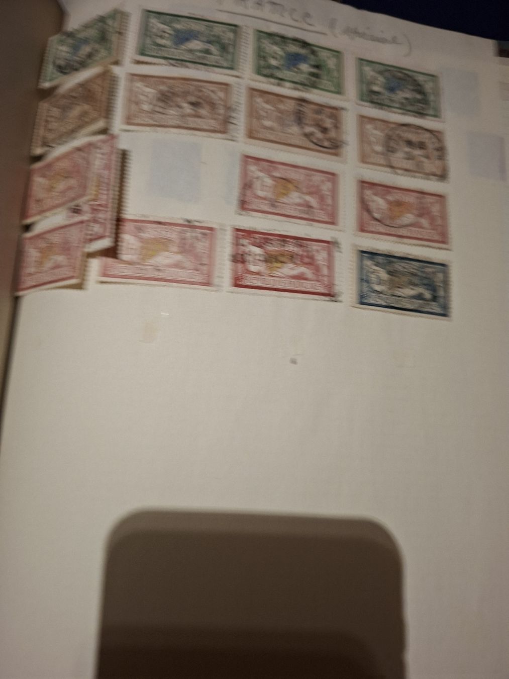 Alle Briefmarken: Album mit diversen Briefmarken / Kabe  – Gebraucht aus Balgach von SIMEON27 3