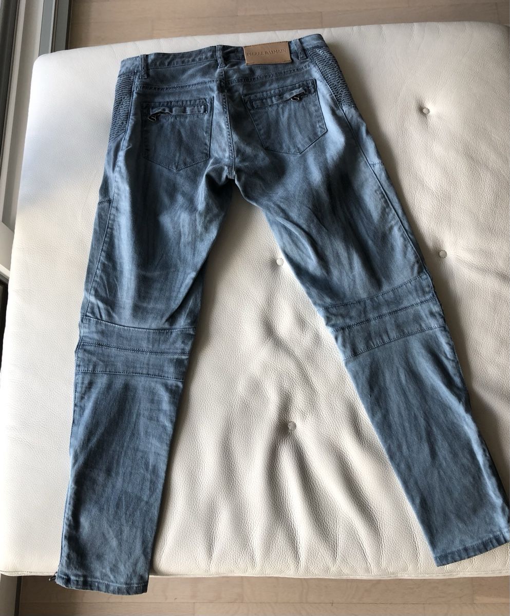 Balmain Hosen: Pierre Balmain pantalon bleu neuf! – Neu und originalverpackt aus Cointrin von sacha1981 3