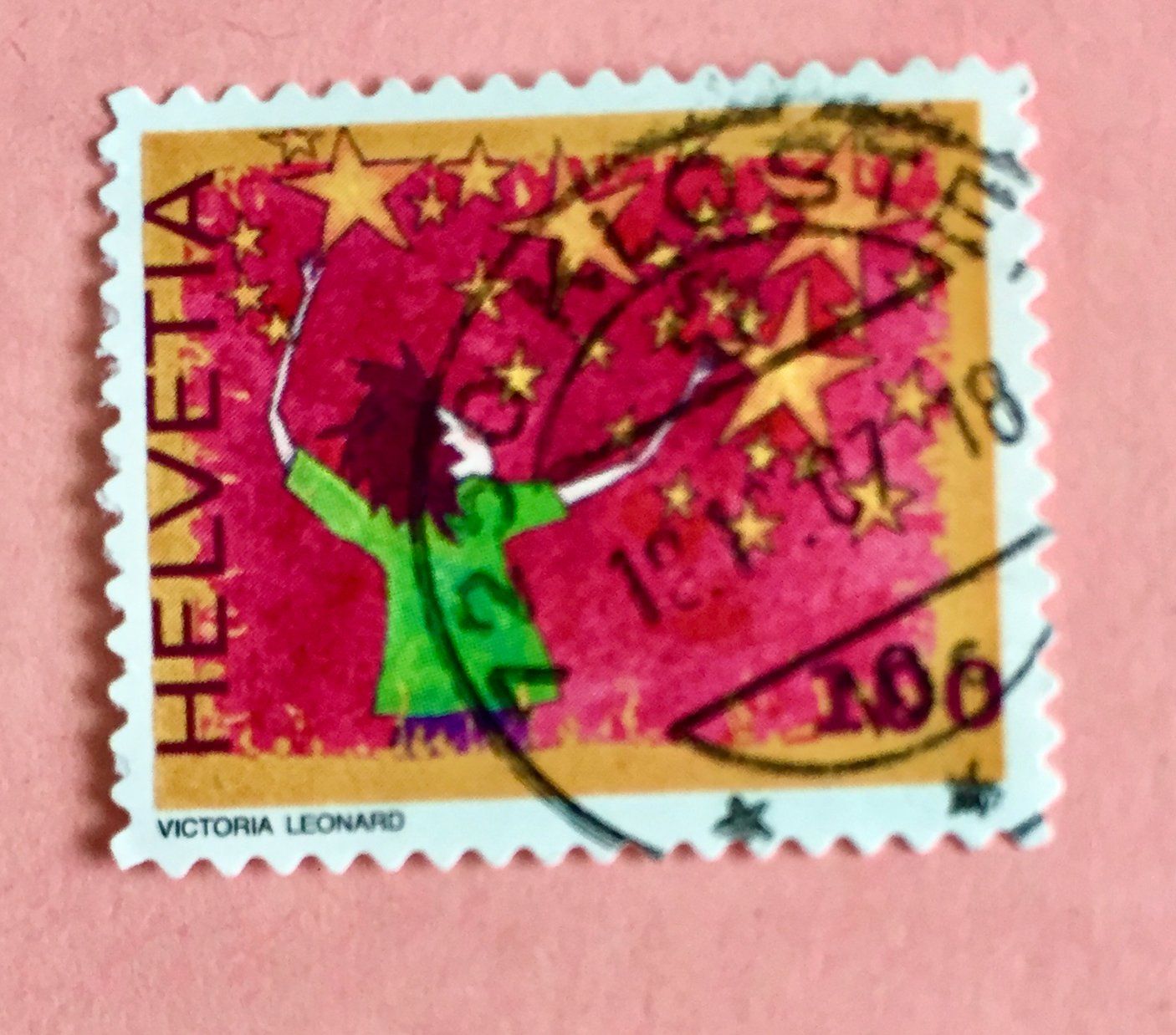 Tutti i francobolli: Nr.1244 mit Stempel Lasst Liebe sprechen 2007    – Usato da Aarau venduto da Billa007