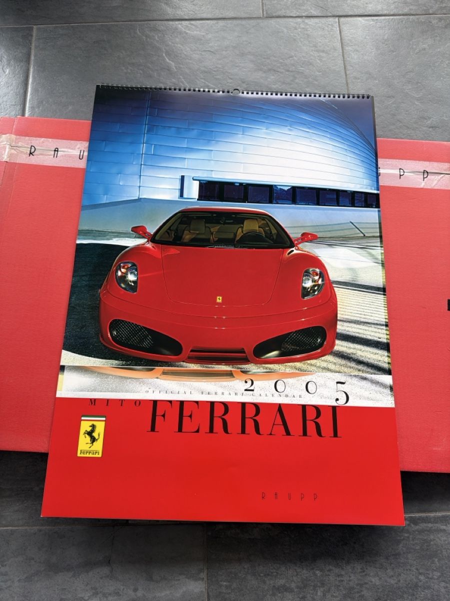 Ferrari Calendari: Original Ferrari Kalender aus 2005 – Usato da Wolfwil venduto da Rolex1