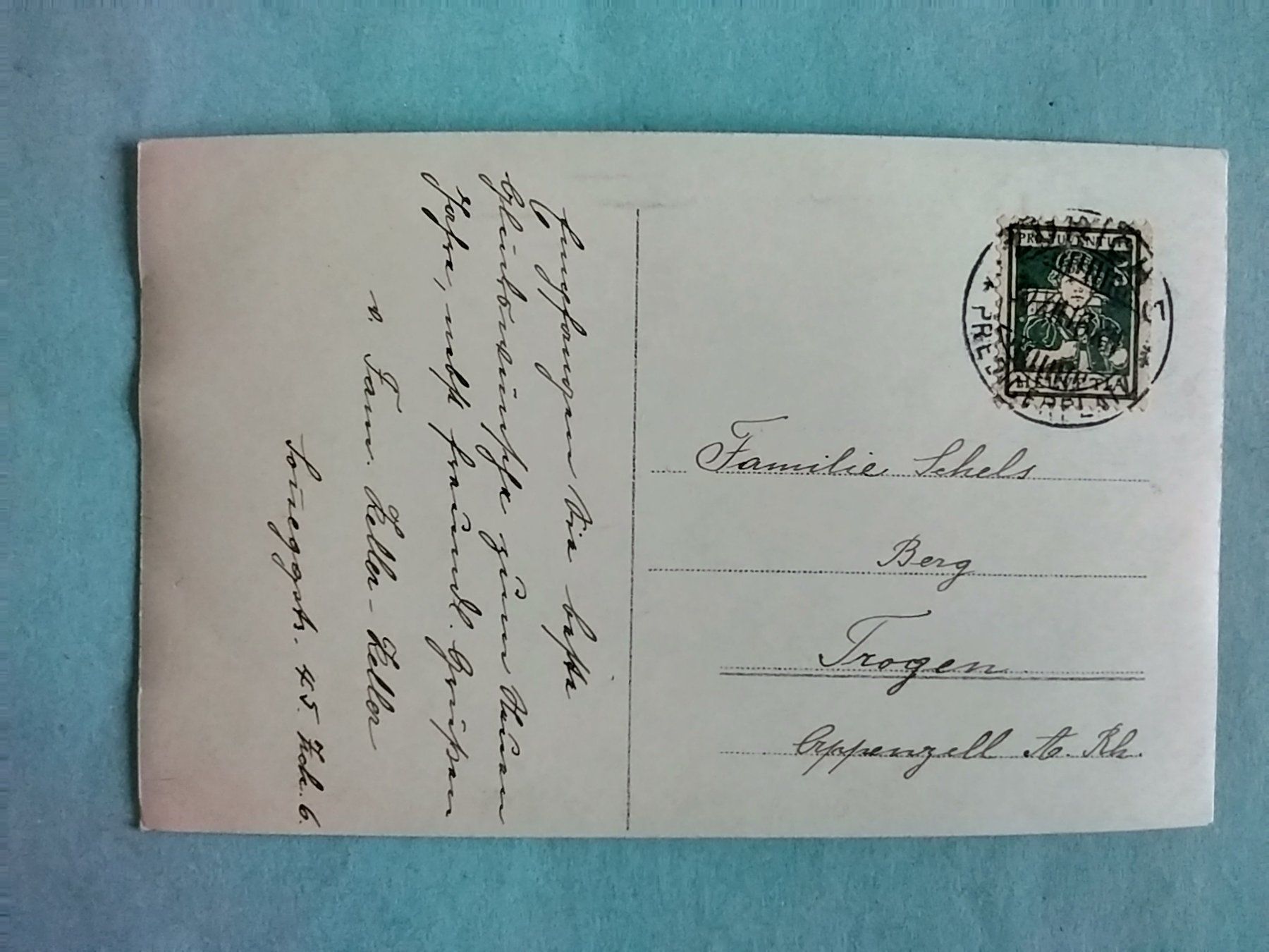 Cartoline postali: SH Stein am Rhein mit Boot – Usato da Appenzell venduto da lama19 1