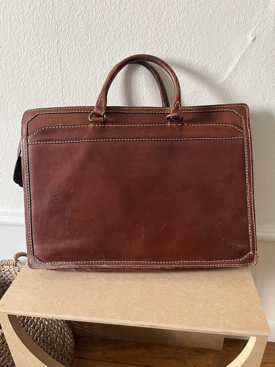 Koffer & Taschen: Mallette en cuir marron  – Gebraucht aus La Chaux-de-Fonds von vert_j 1
