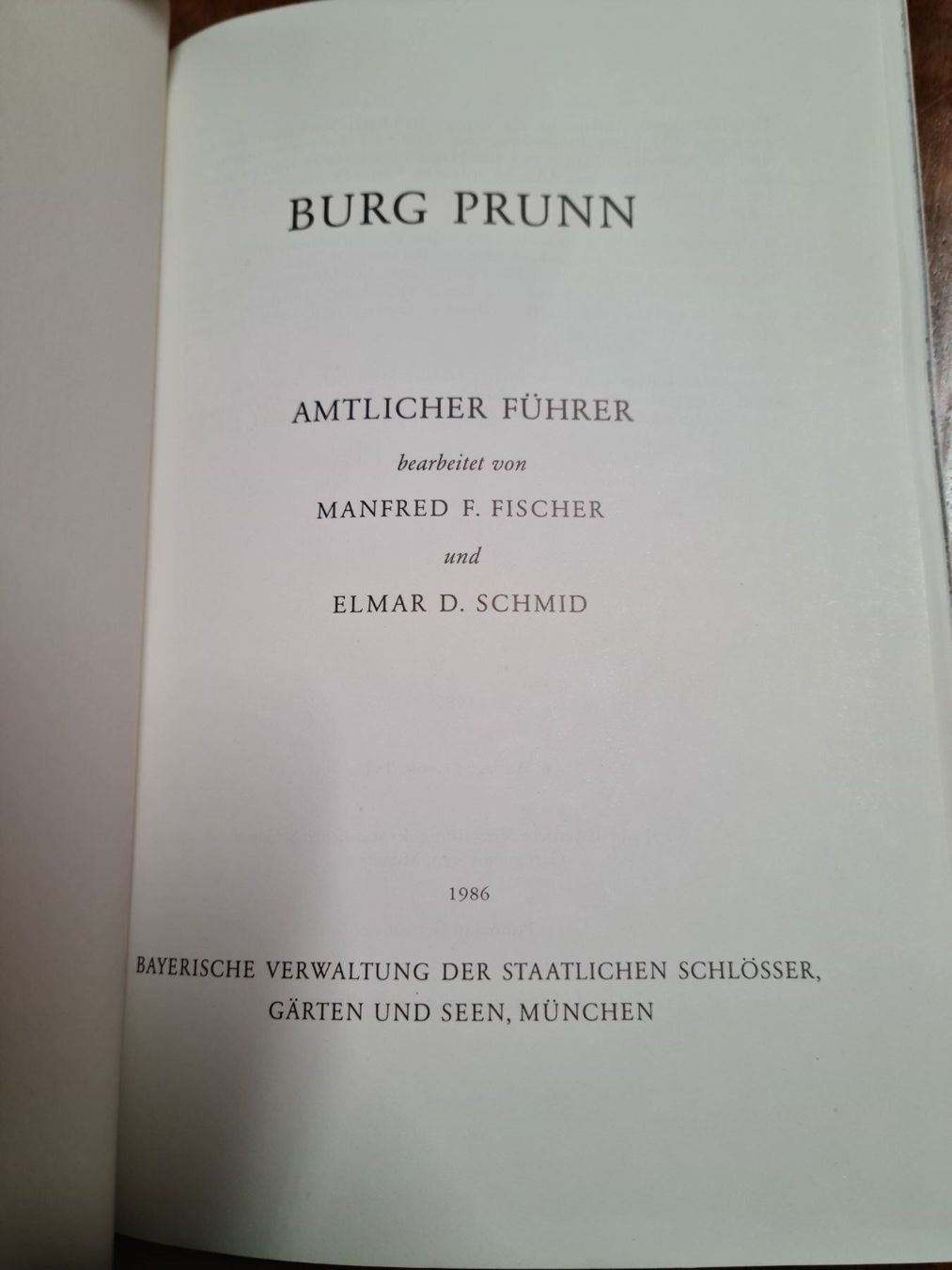 Libri: Reiseführer Burg Prunn – Usato da Erstfeld venduto da Uhu1980 1