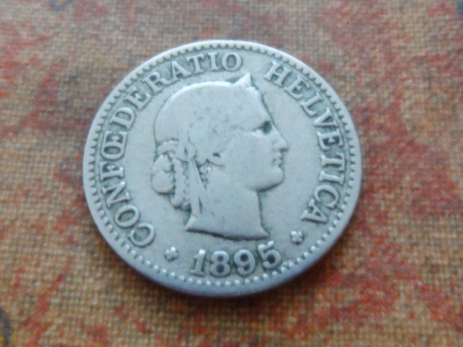 Toutes les monnaies: 10 Rp. 1895  (B) – D'occasion à Romanel-sur-Lausanne par Swift13
