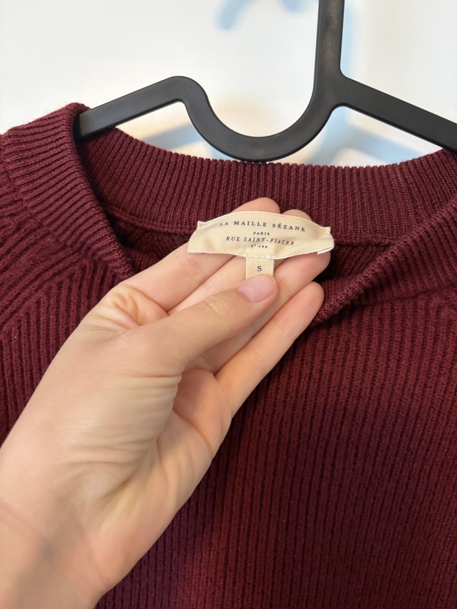 Sezane Pullover & Sweatshirts: Sezane Pullover Sami burgunderrot – Gebraucht aus Winterthur von ana_z7yd 2