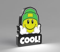 COOL Themed Light Lightbox LED Customizable Name
