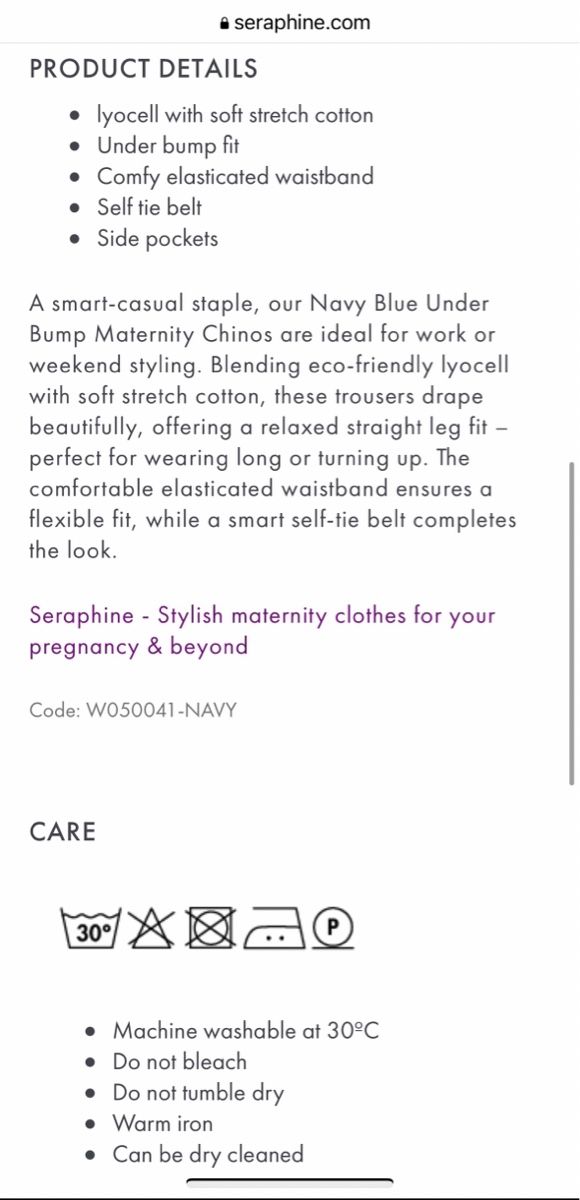 Pantalons: Umstandhose / Maternity Chinos – D'occasion à Zürich par KrisZH 4