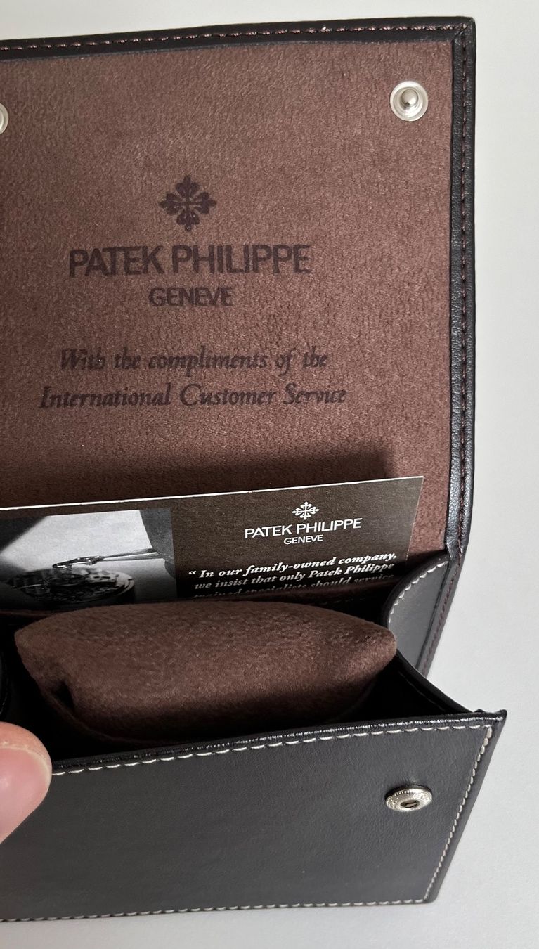 Scatole porta orologi: Patek Philippe Reisebox (Leder) – Nuovo e nell'imballaggio originale da Basel venduto da Ch2005 2