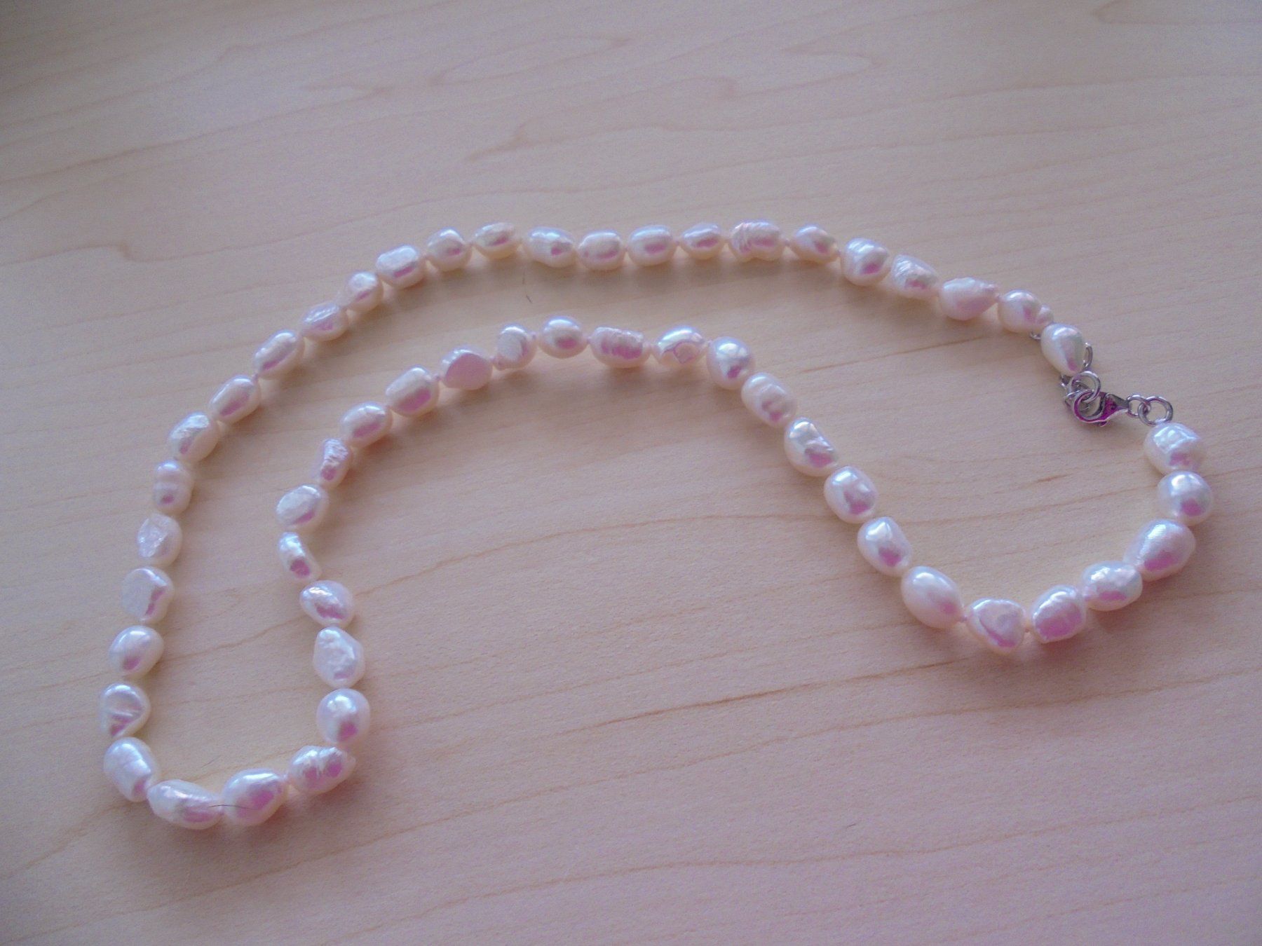 Perle (finte): Echtschmuck: Kette Süsswasserzuchtperlen, Länge 45cm – Nuovo (secondo la descrizione) da Zuchwil venduto da maumauchi 2