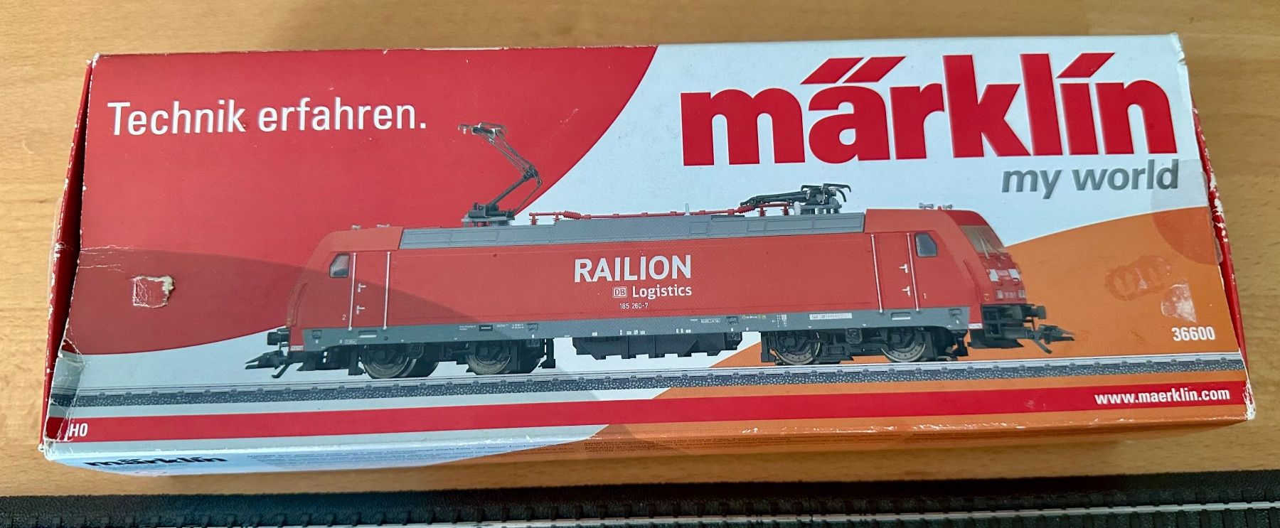 Märklin Modellini di ferrovie: Märklin 36600 DB Railion Lok Digital – Usato da Oftringen venduto da ib.85
