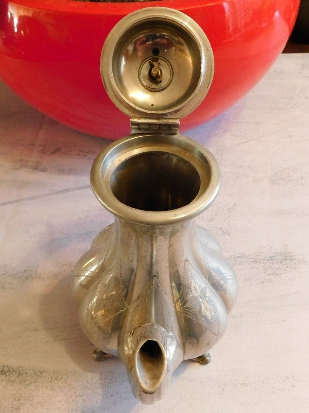 Teiere: Antike Shaw & Fisher Design Kaffe&Tee 1860er – Usato da Emmenbrücke venduto da Ulisse-22 2