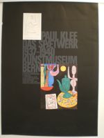 Originalplakat Paul Klee - Kunstmuseum Bern 1979