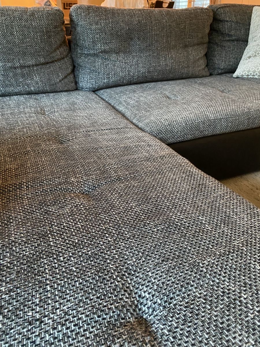 Sofas: Ecksofa, schwarz und grau-meliert – Gebraucht aus Oberglatt ZH von mar_99sg 3