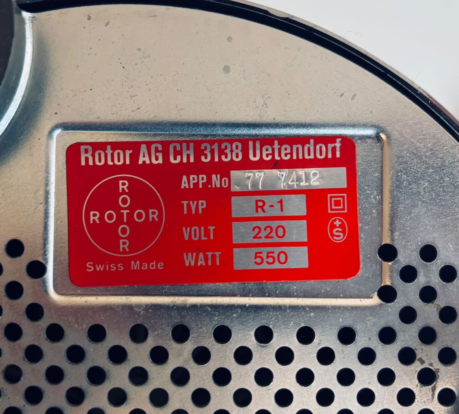 Küchengeräte: Mixer Rotor R-1 – Gebraucht aus Sissach von swxx5 5