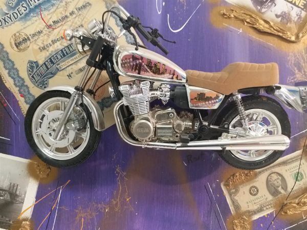 Posters & Illustrations: Rost "Motorrad" Collage – D'occasion à Zürich par Galerie-Kunst 1